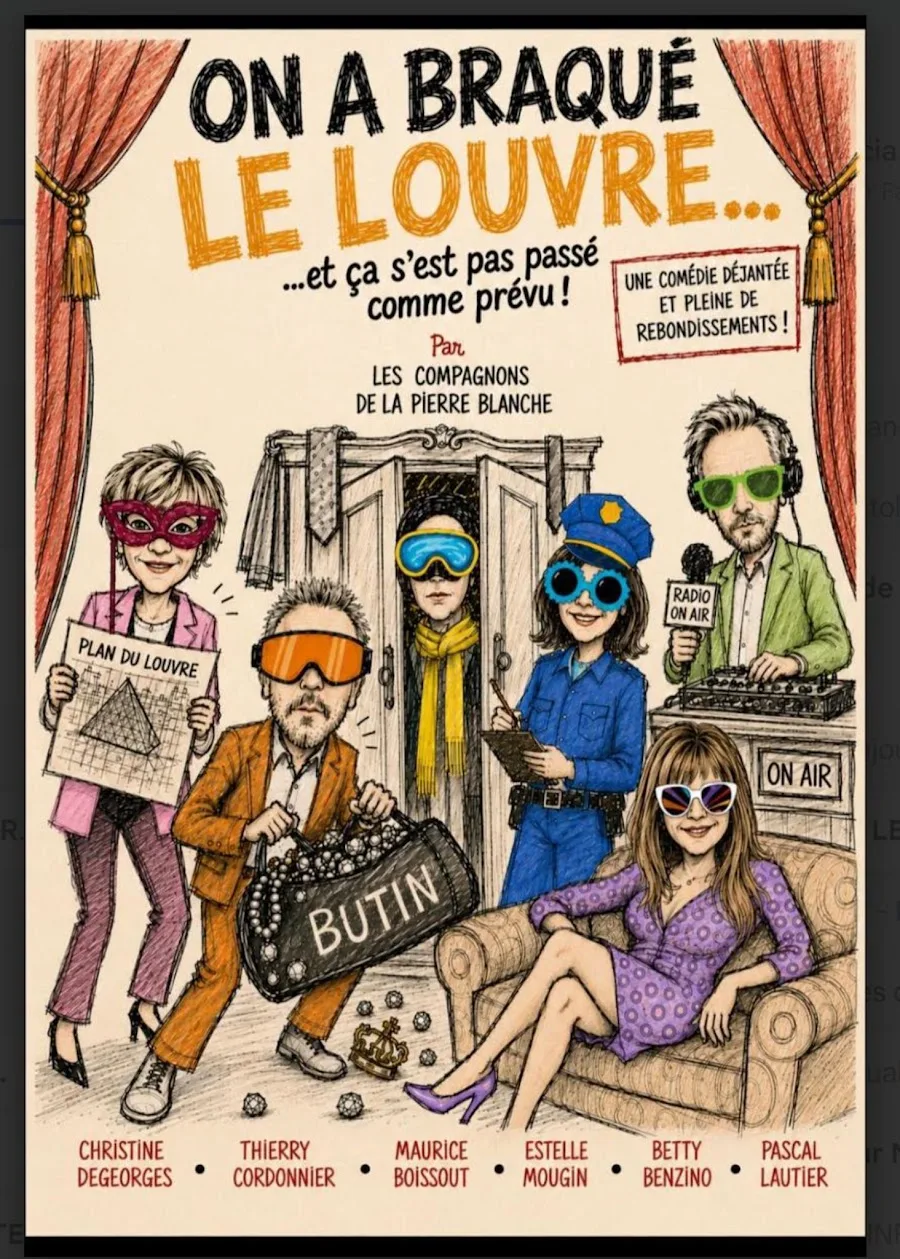 Affiche de On a braqué le Louvre
