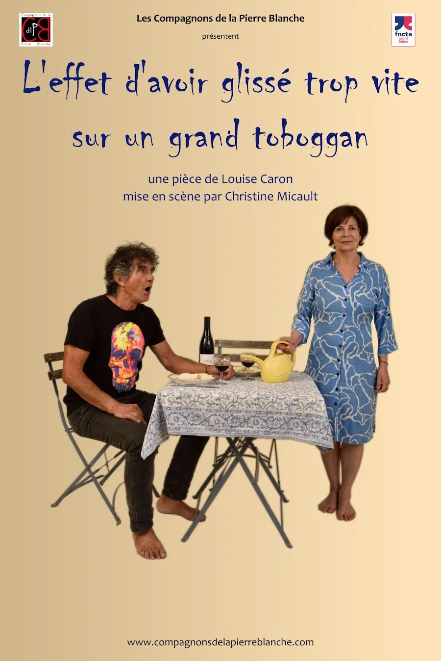 Affiche de L'effet d'avoir glissé trop vite sur un grand toboggan